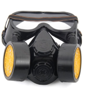 3M 6200 Half Face Respirator (Medium) | Reusable TPE Facepiece | Bayonet Connection | Works with 6001 Cartridges & P2/P3 Prefilters | Comfortable All‑Day Fit